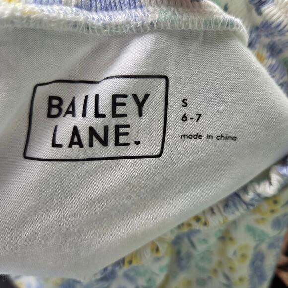 Bailey Lane Girls Multicolor Pastel Ditzy Floral Skort Size Small 6-7 - Picture 3 of 6